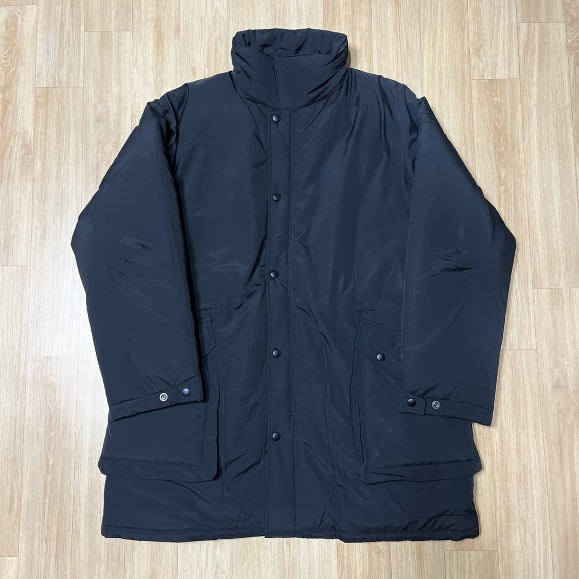 스테디에브리웨어 SEW 라이트 패디드 파카 블랙 상품이미지9