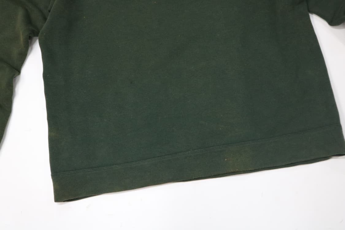 빈티지 선페이딩 포레스트 그린 스웻셔츠 상품이미지9