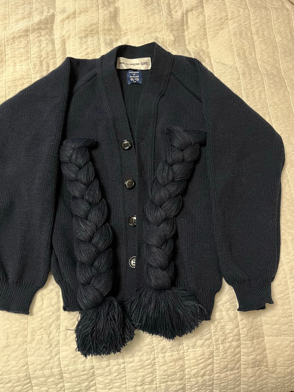 comme des garcons / 꼼데가르송 브레이드 가디건 상품이미지2