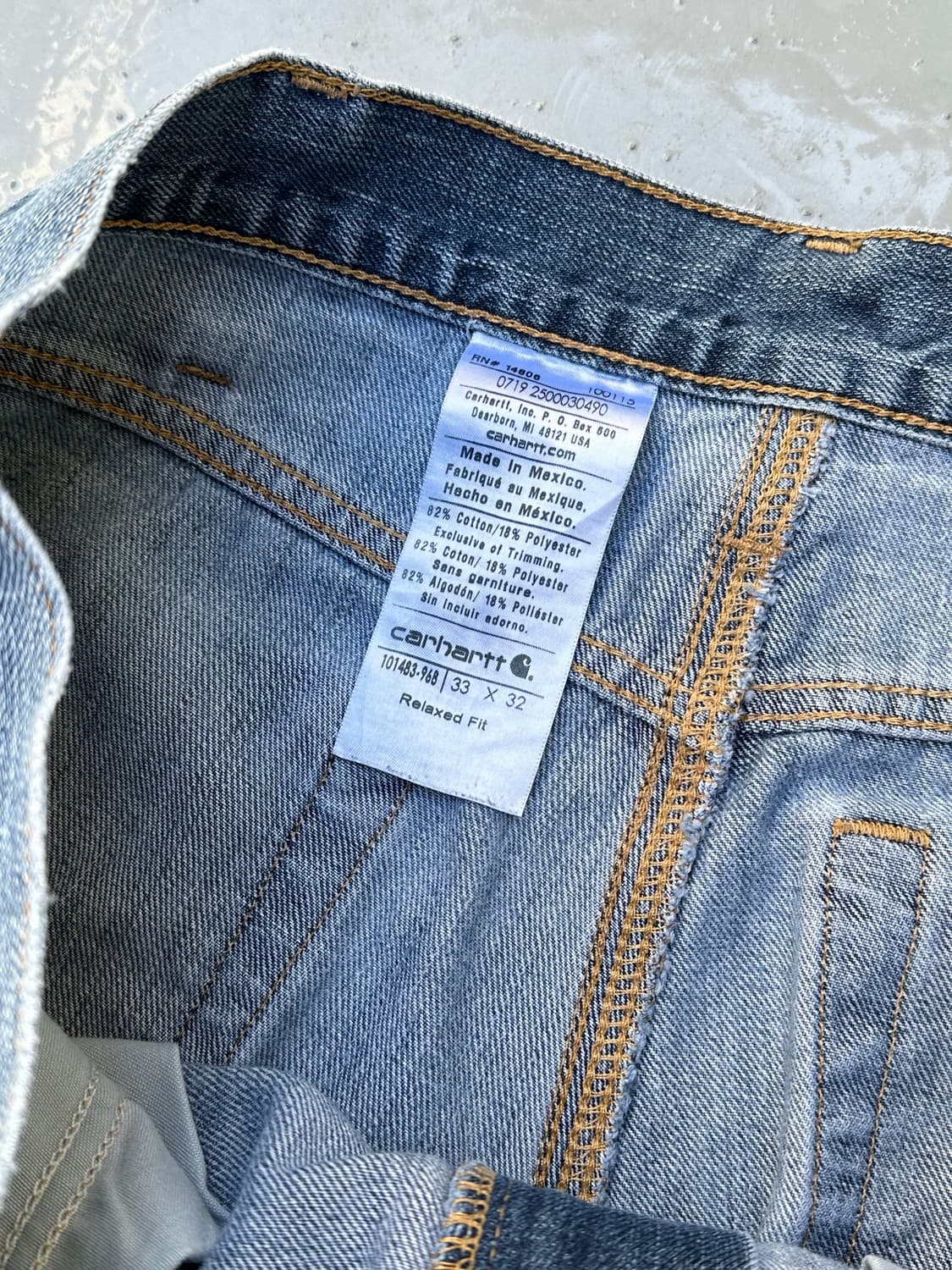 [칼하트] •Carhartt Denim Pants  상품이미지5