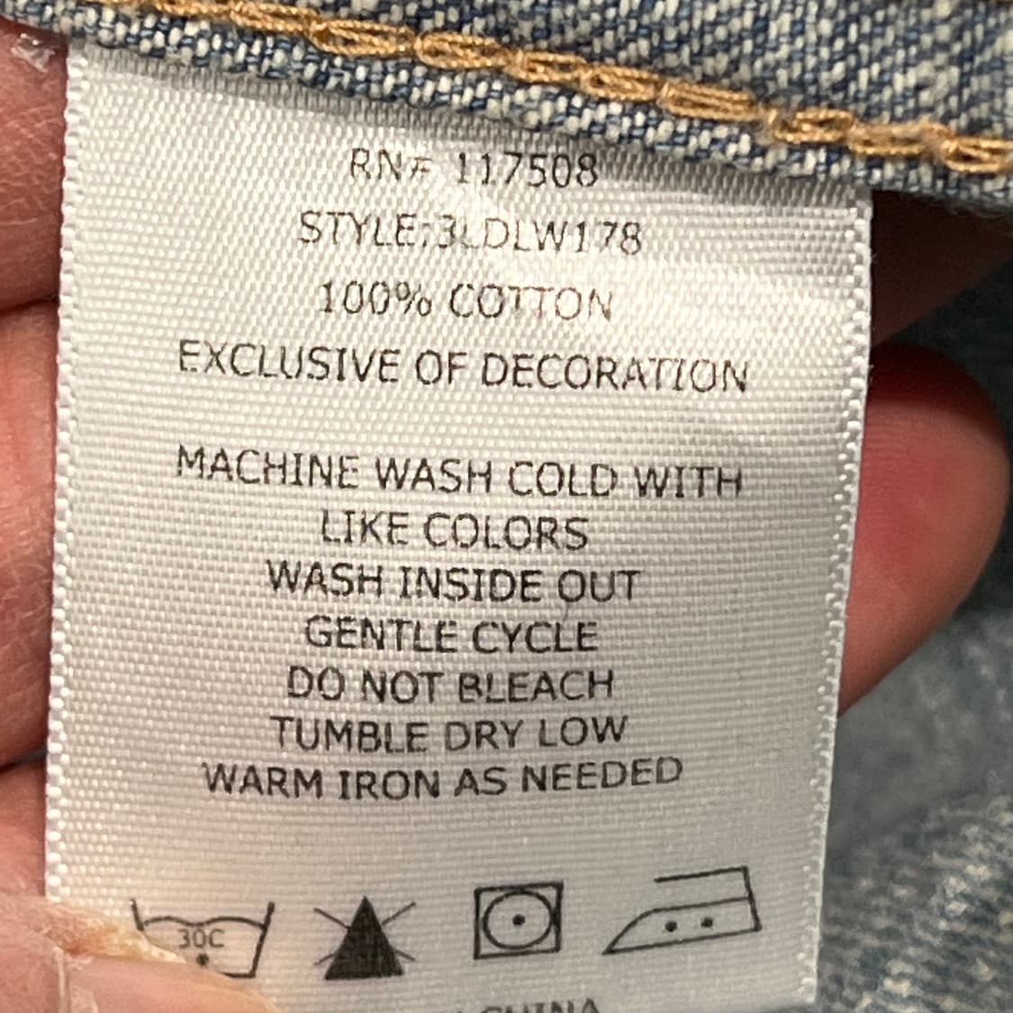 리바이스 워크 데님셔츠 s10229 상품이미지7