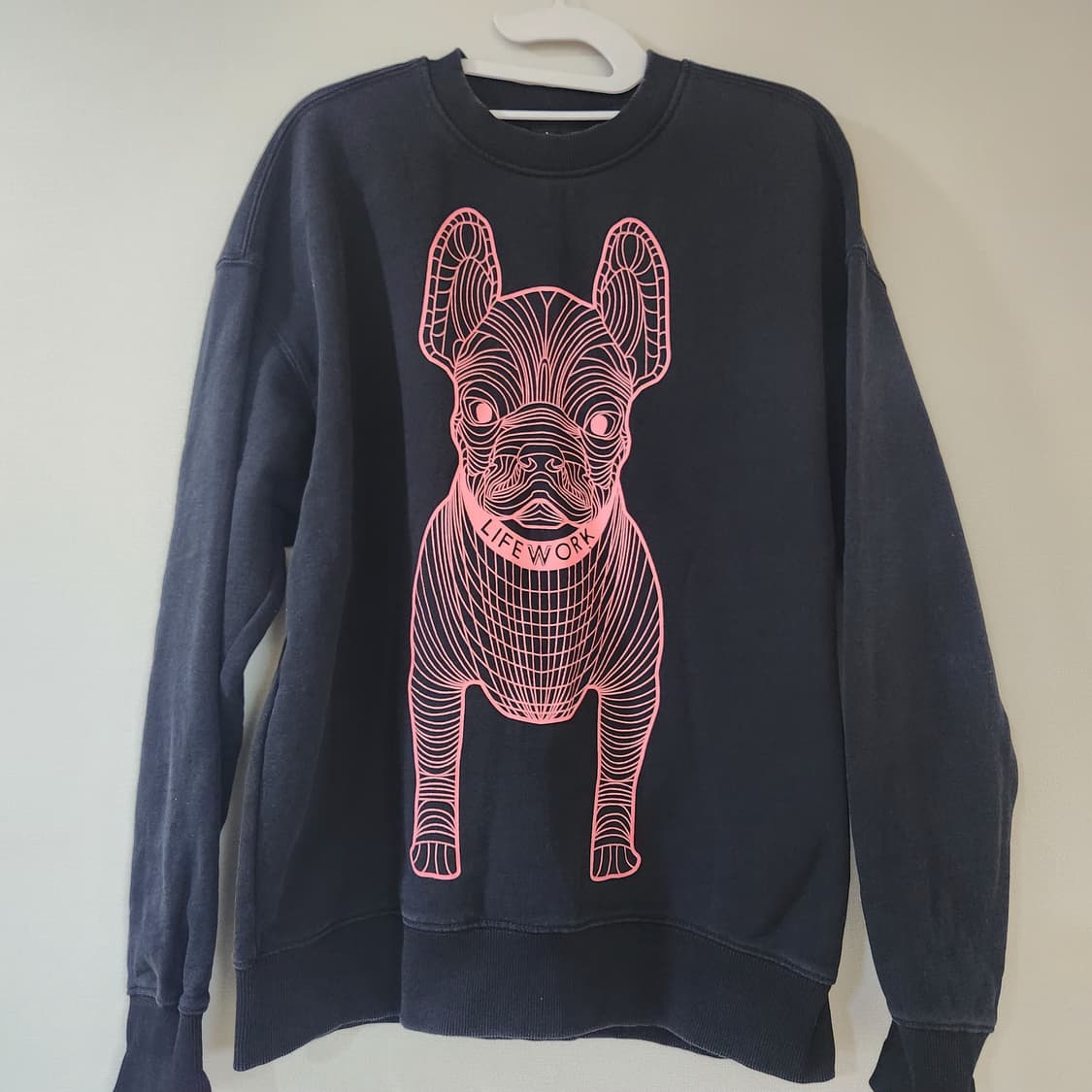 라이프워크 라독 로고 프린팅 맨투맨 S(XL) 상품이미지1