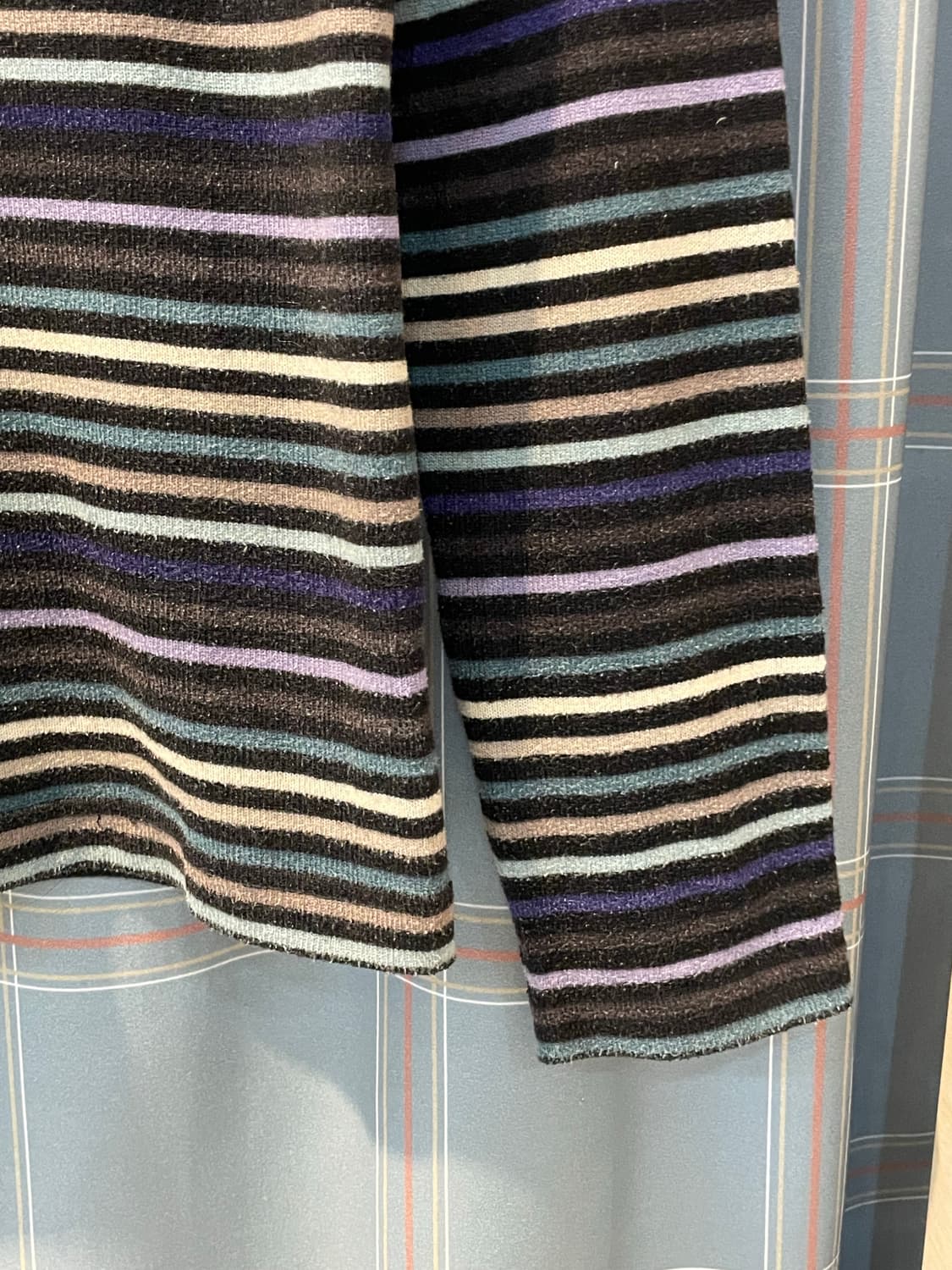 일본빈티지 스트라이프 셔링반폴라 상품이미지3