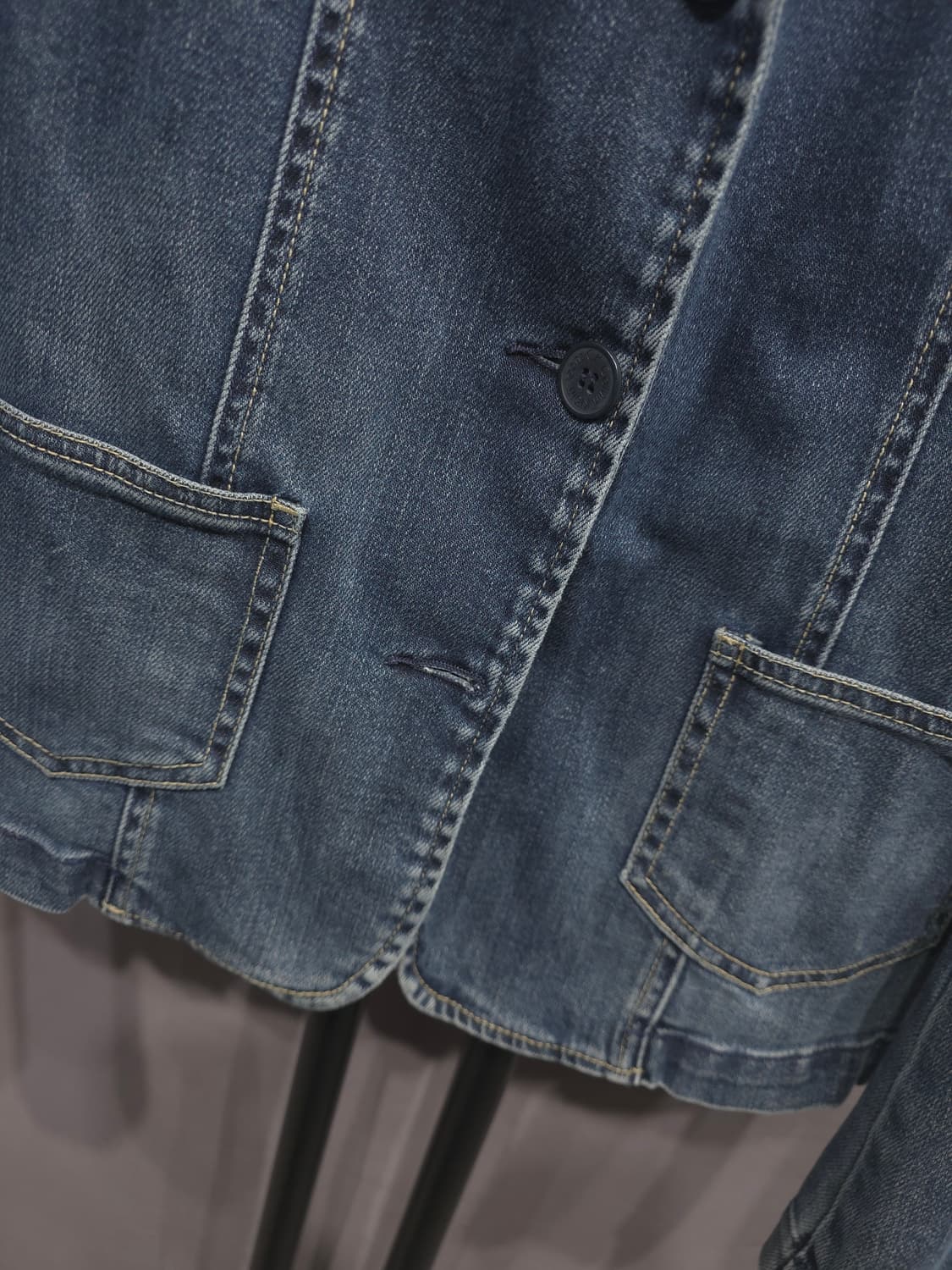 캘빈클라인 여성 데님 블레이저 자켓 L(M) 상품이미지4