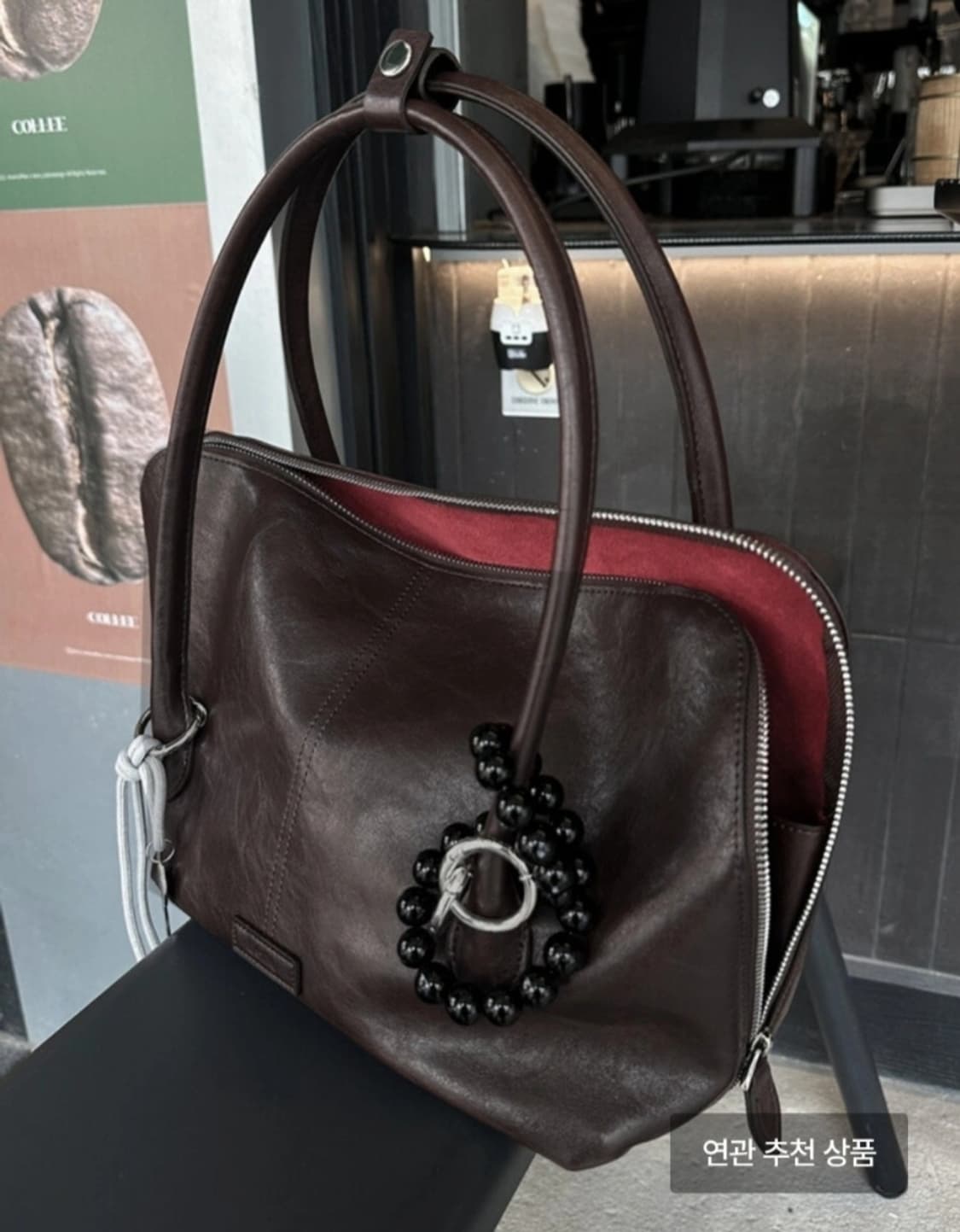 데누 마멜디 쁘띠 백 딥 브라운 상품이미지3