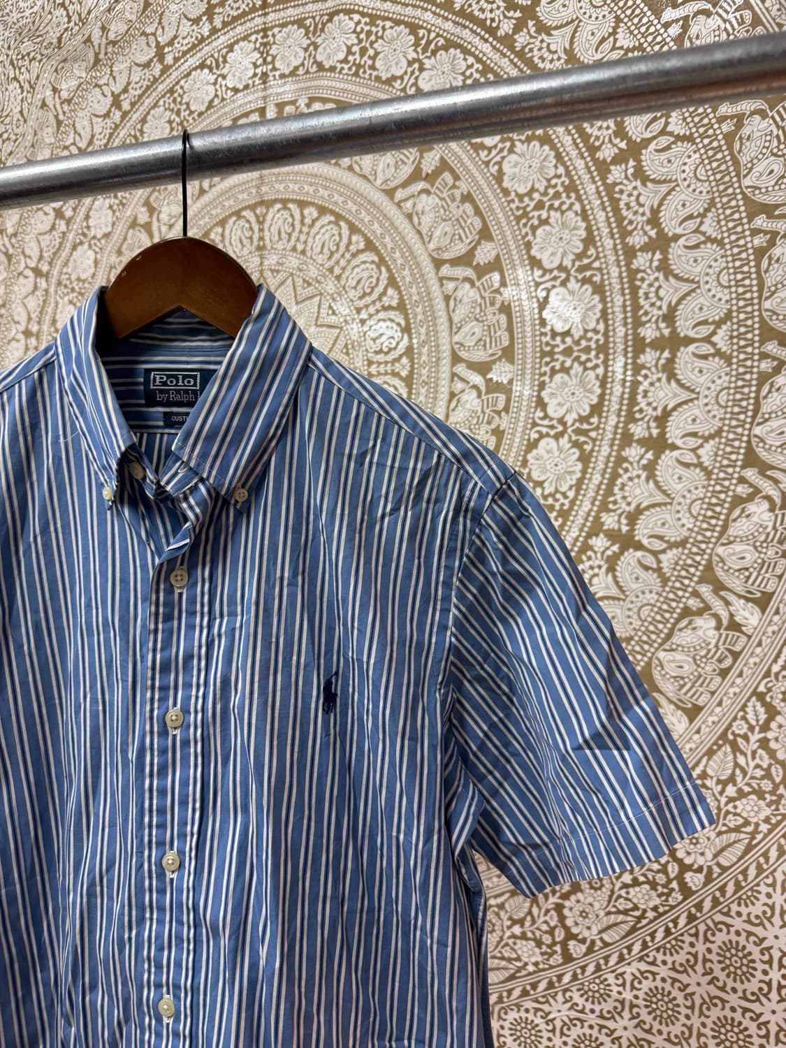 폴로 랄프로렌 스트라이프 반팔 셔츠 (Z1032) 상품이미지3