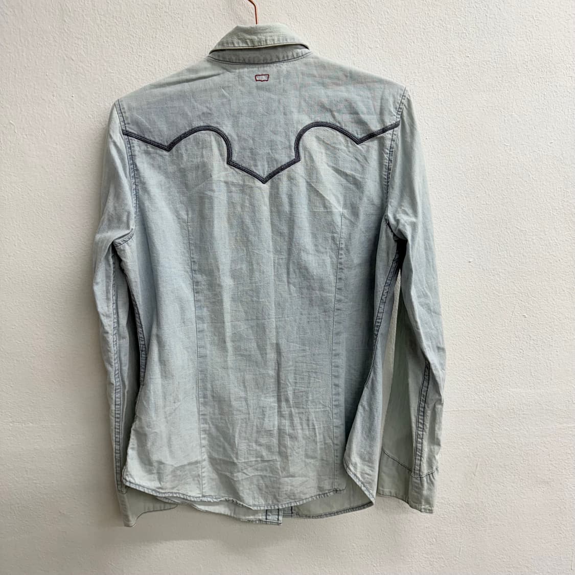 리바이스 웨스턴 데님 셔츠 (M) 상품이미지4