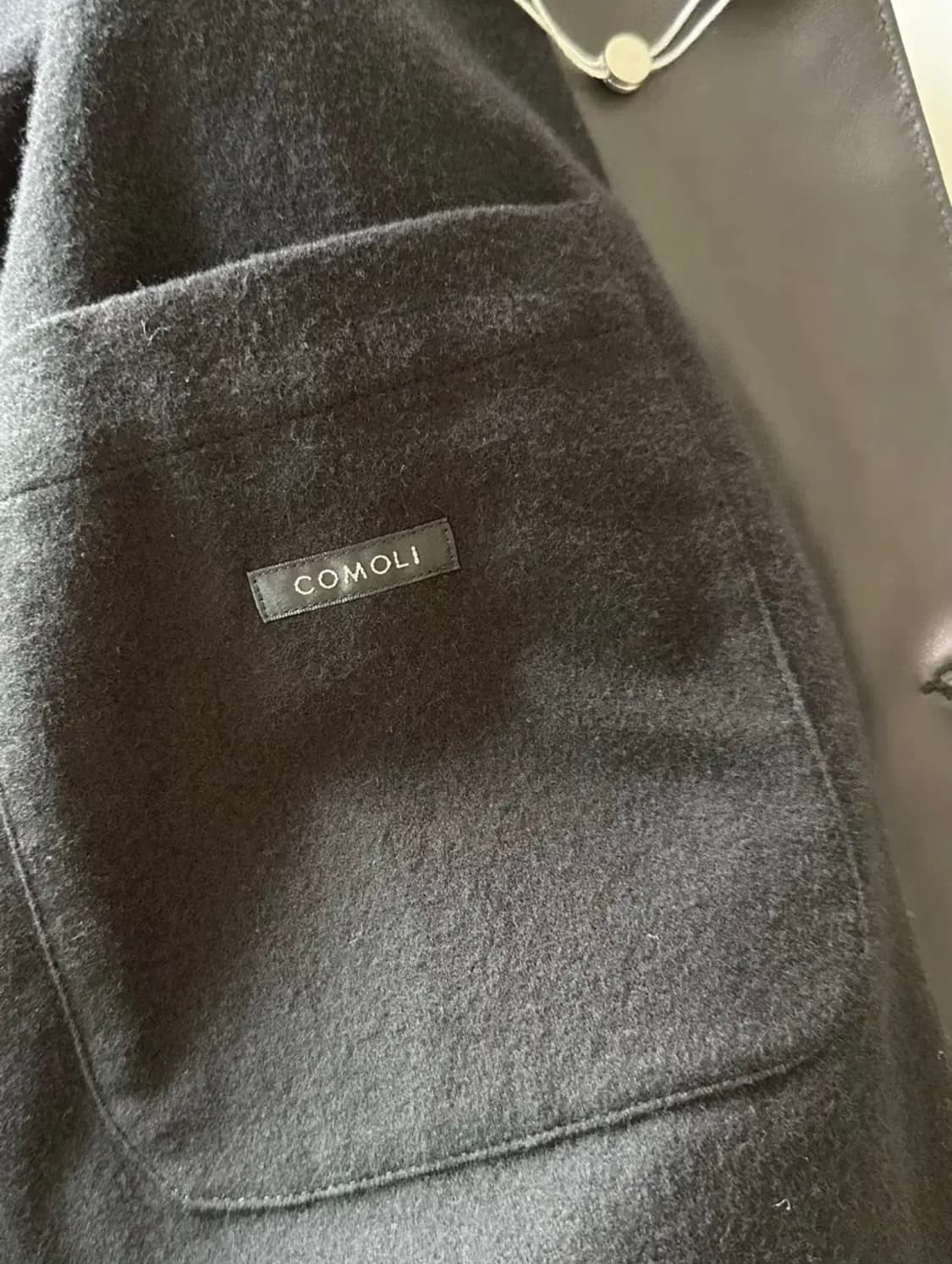 [2] 코모리 레더 워크 자켓 상품이미지10