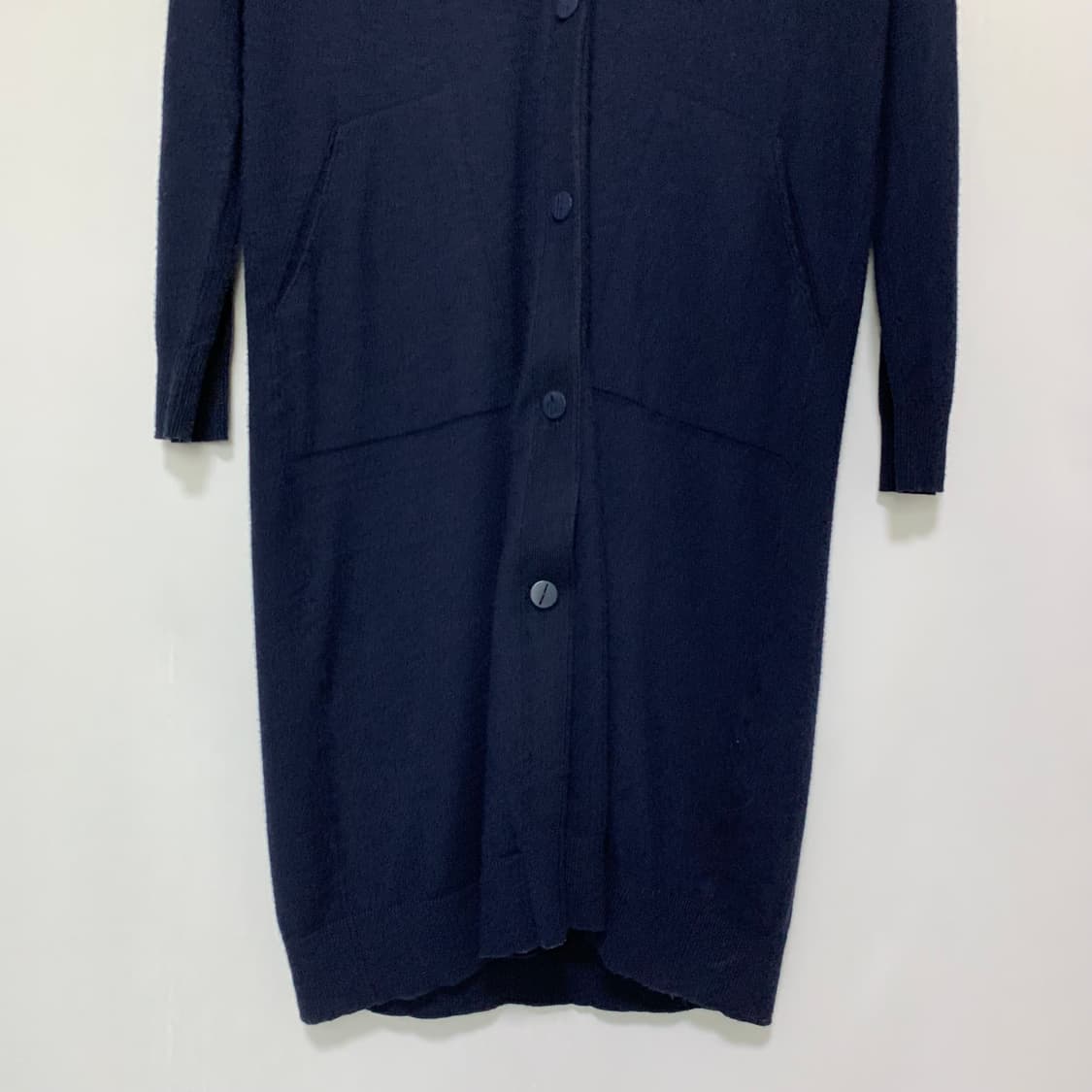 지오송지오 빈티지 롱 가디건 네이비 상품이미지4