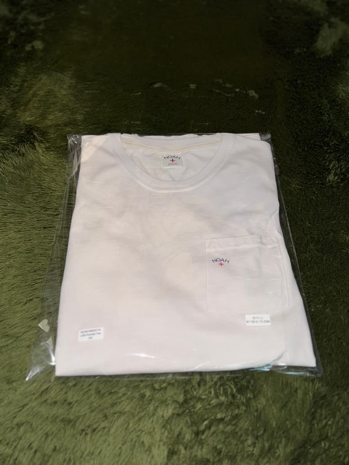 [M] NOAH 노아 MADE IN USA 포켓 티셔츠 화이트 상품이미지10