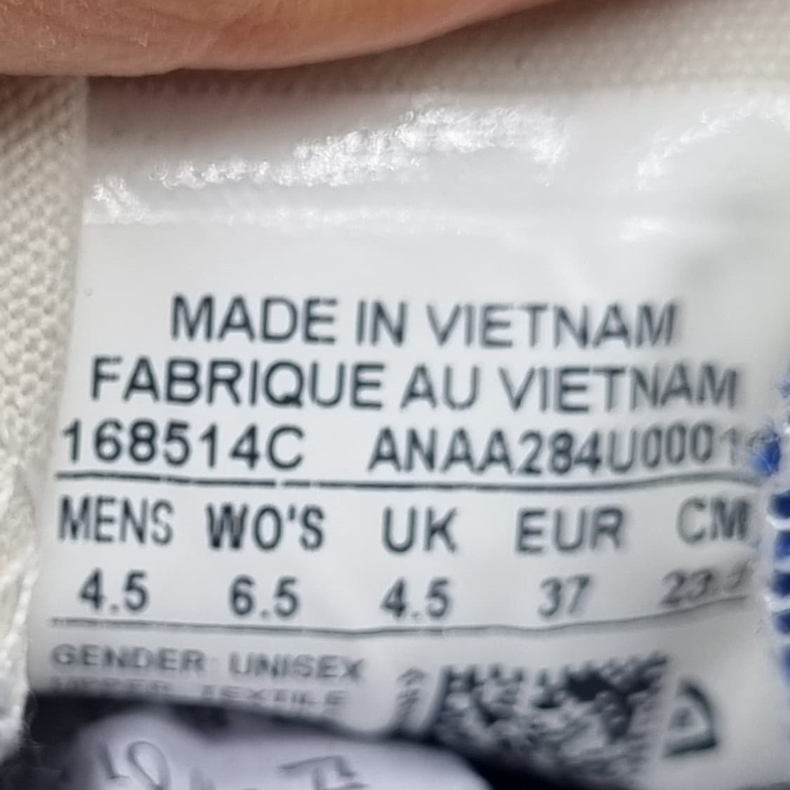 컨버스 척70 러시블루 여성스니커즈235. 상품이미지6