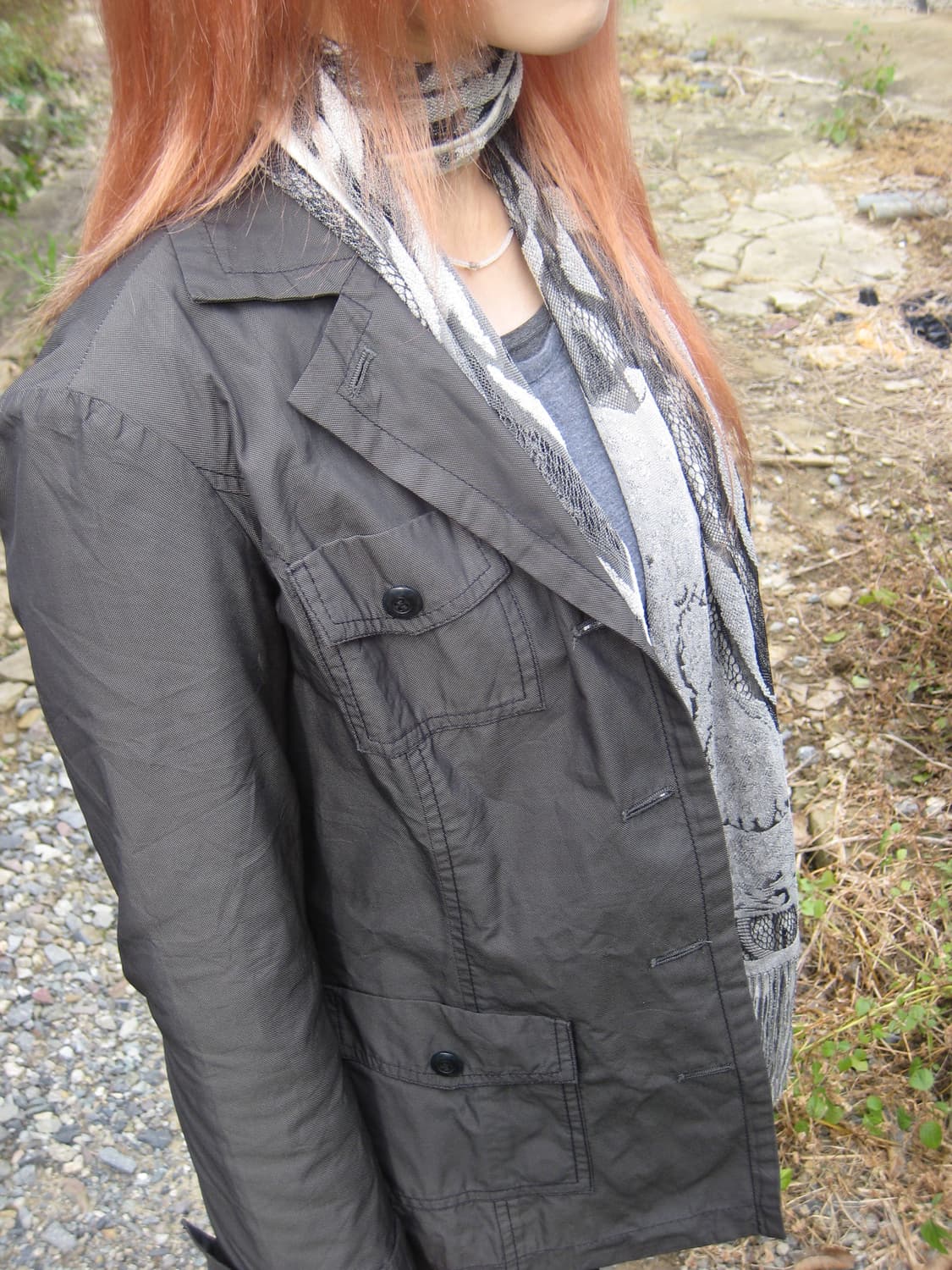 Japanese Vintage Grey Jacket  상품이미지3