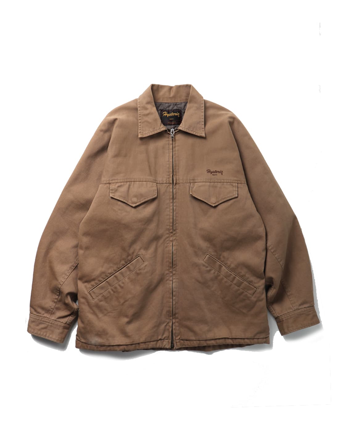 HYSTERIC GLAMOUR Quilted Zip Work Jacket 상품이미지1