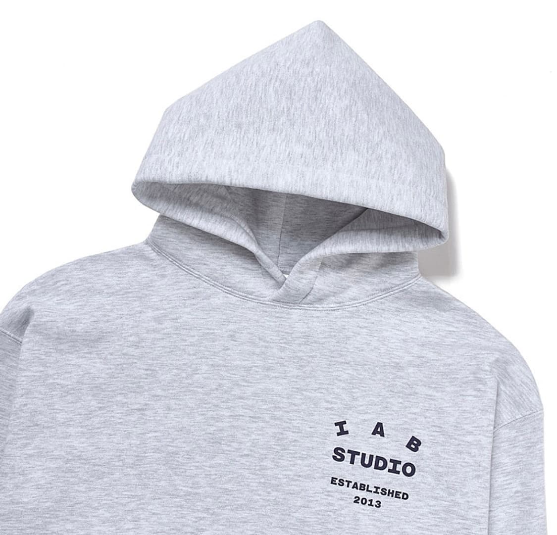 아이앱 스튜디오 25 후드 라이트 그레이 네이비 XL 상품이미지3