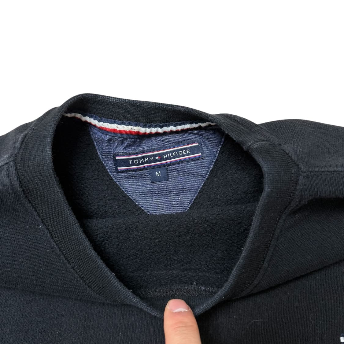 타미힐피거 크롭 맨투맨 상품이미지2