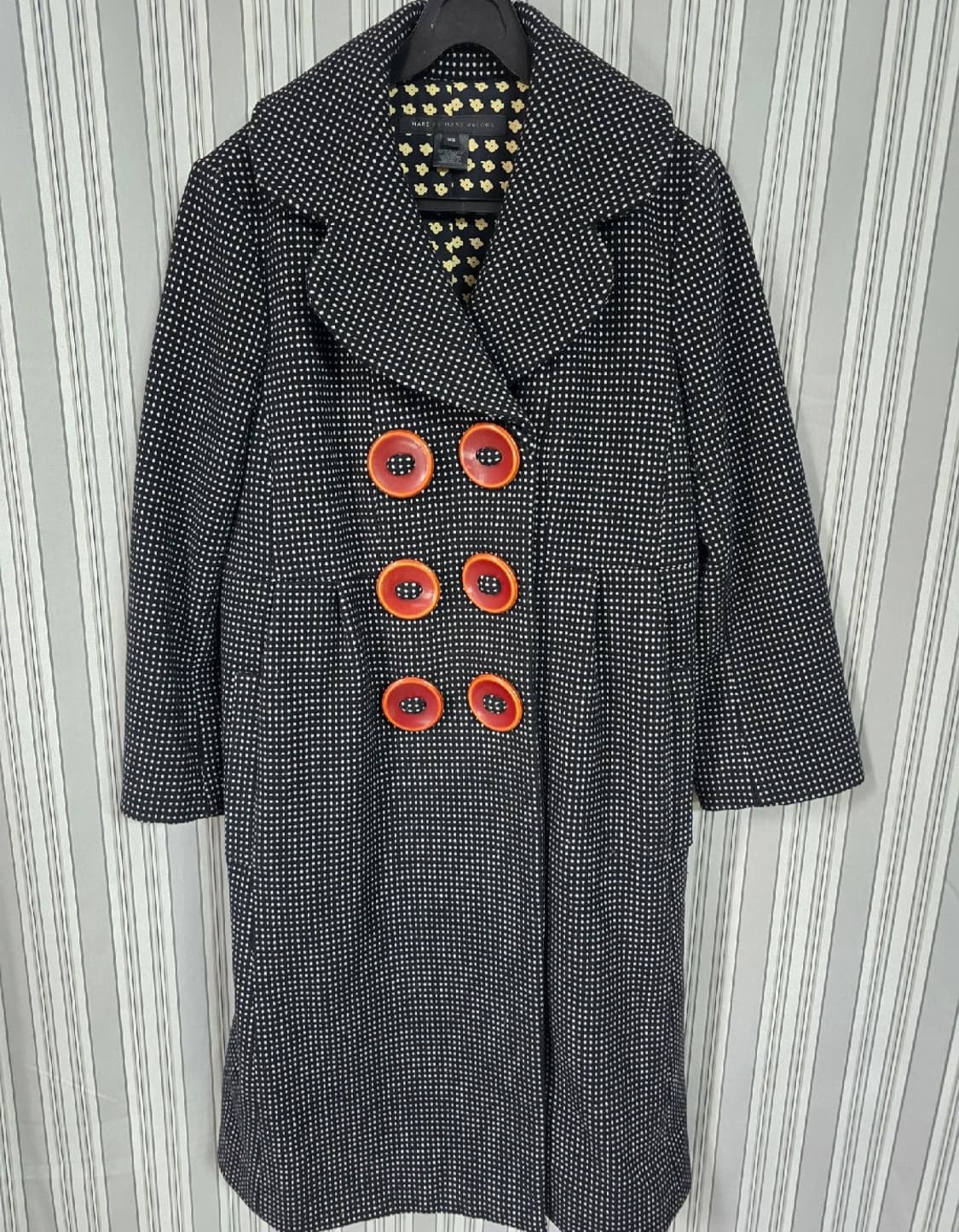 (XS) [Marc Jacobs] 마크제이콥스 여성혼방 빅버튼 코트 상품이미지1