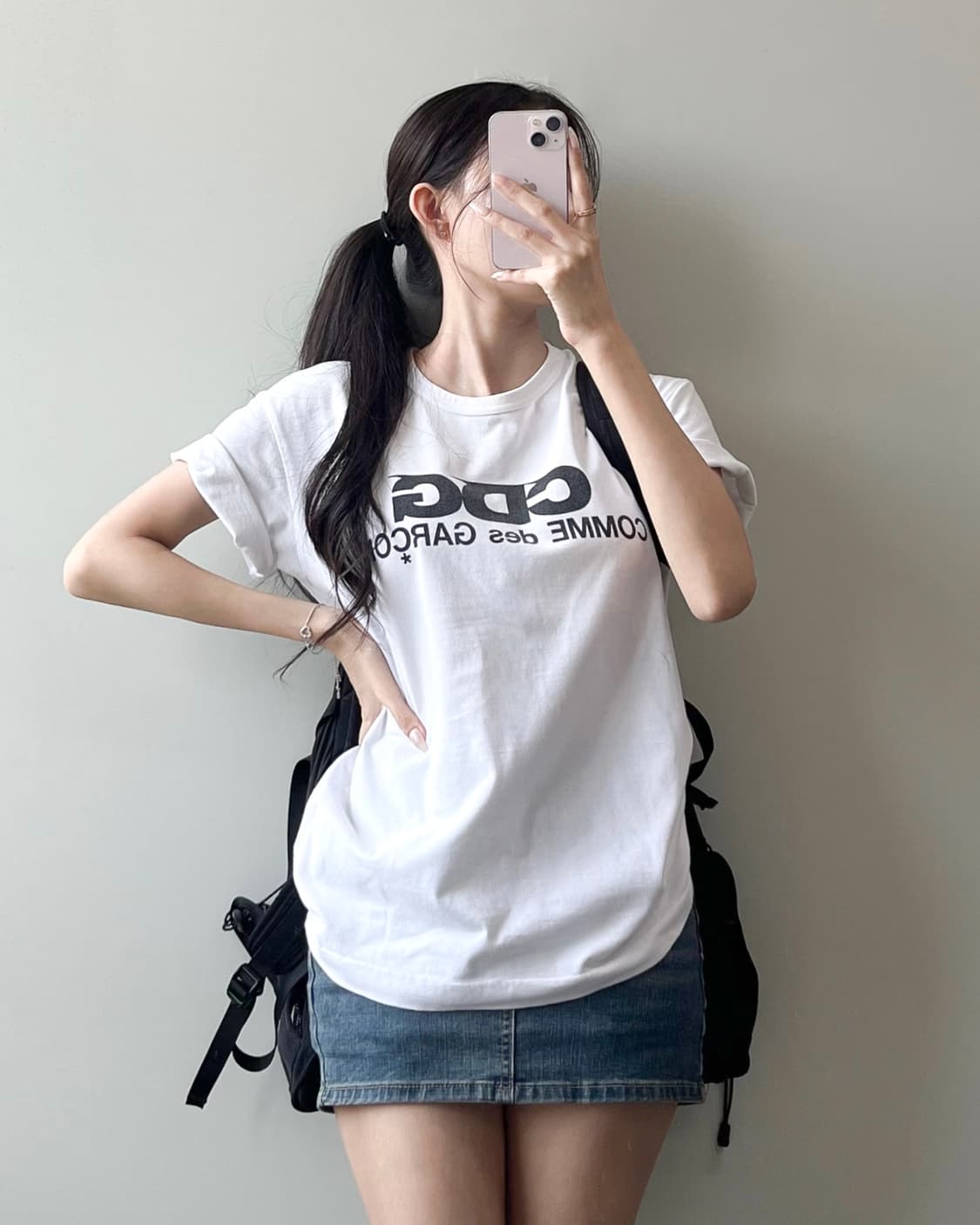 꼼데가르송 CDG 반팔티 상품이미지2