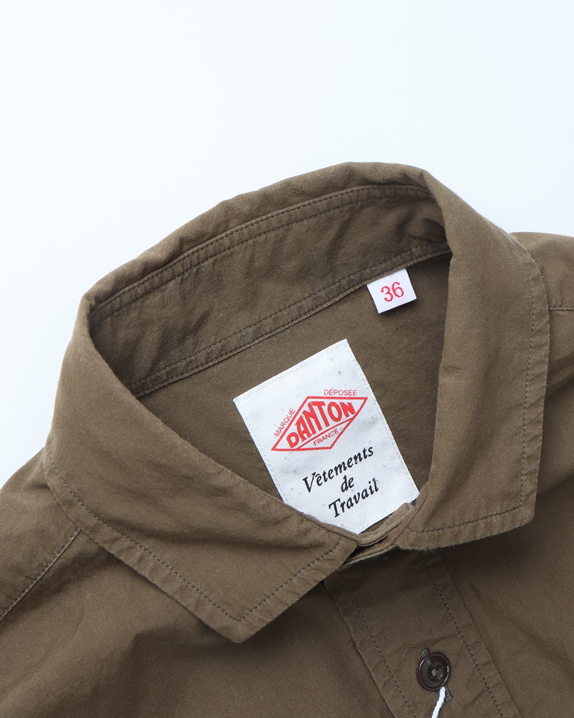 단톤 DANTON Cotton Pullover Shirt 상품이미지7