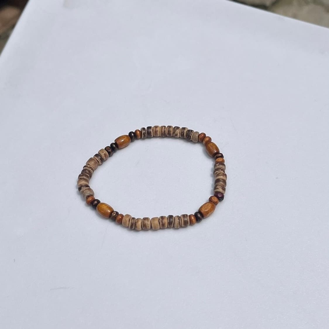 빈티지 우드 믹스 비즈 팔찌  상품이미지4