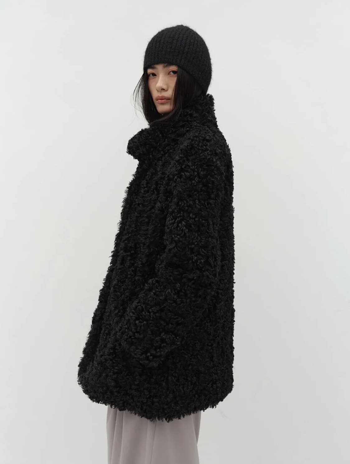 [LOWTIDE] CURLY FUR COAT 상품이미지2