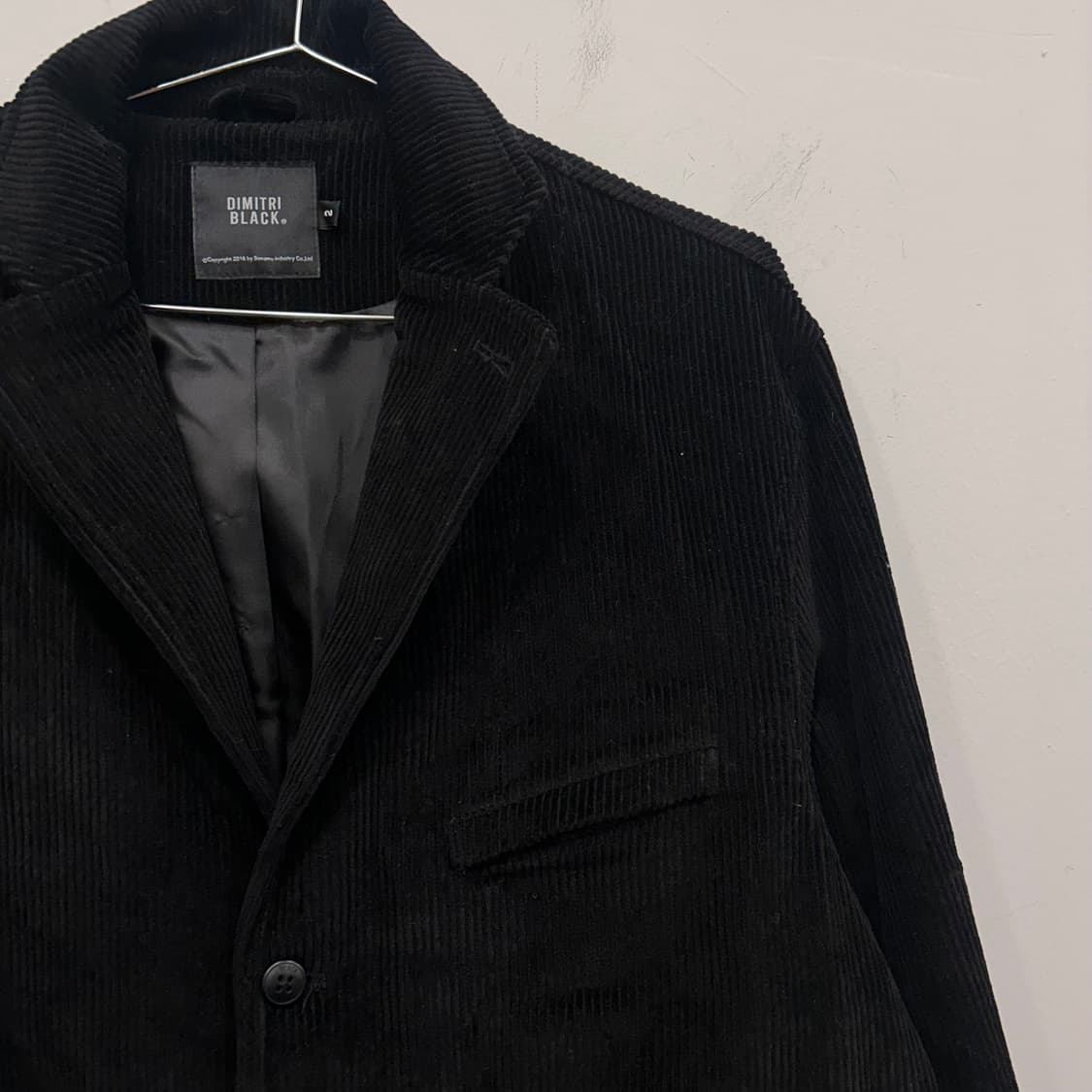 디미트리블랙 쓰리버튼 코듀로이 블레이져 상품이미지1