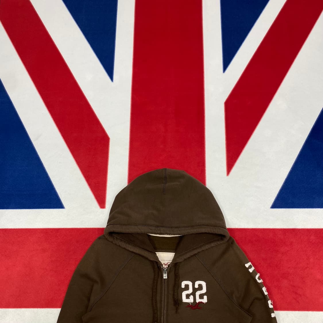 홀리스터 브라운 후드집업 여성M  상품이미지2