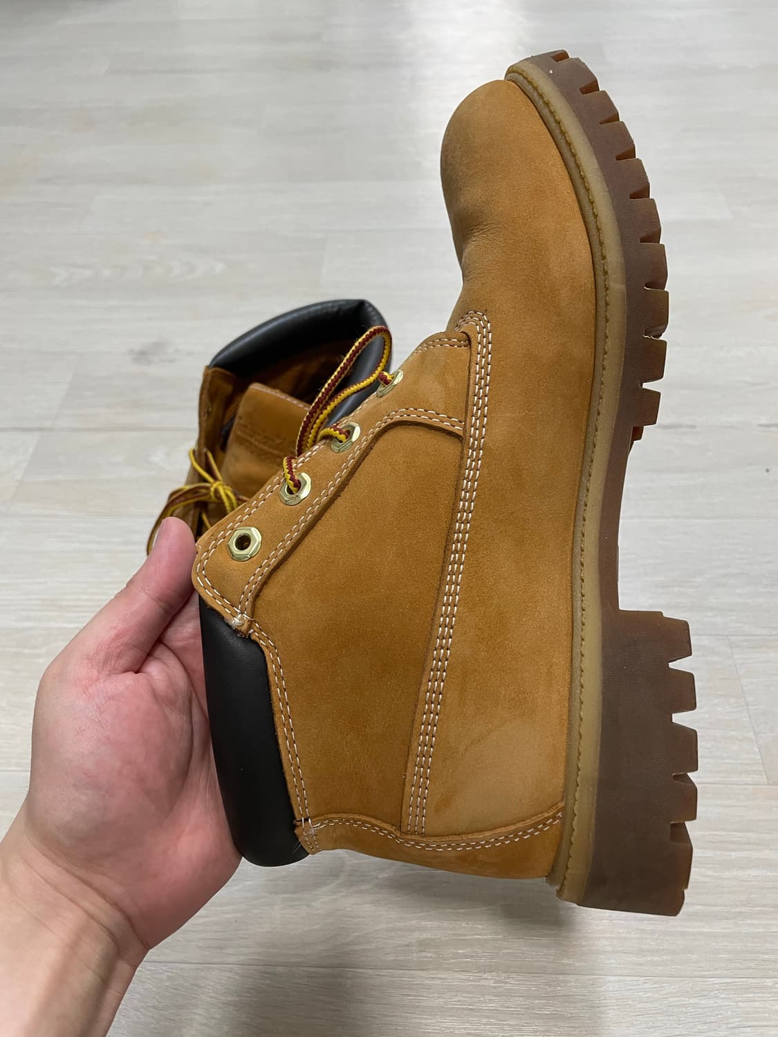 팀버랜드 프리미엄 워터프루프 누벅 부츠 4인치 8W(260) 상품이미지5