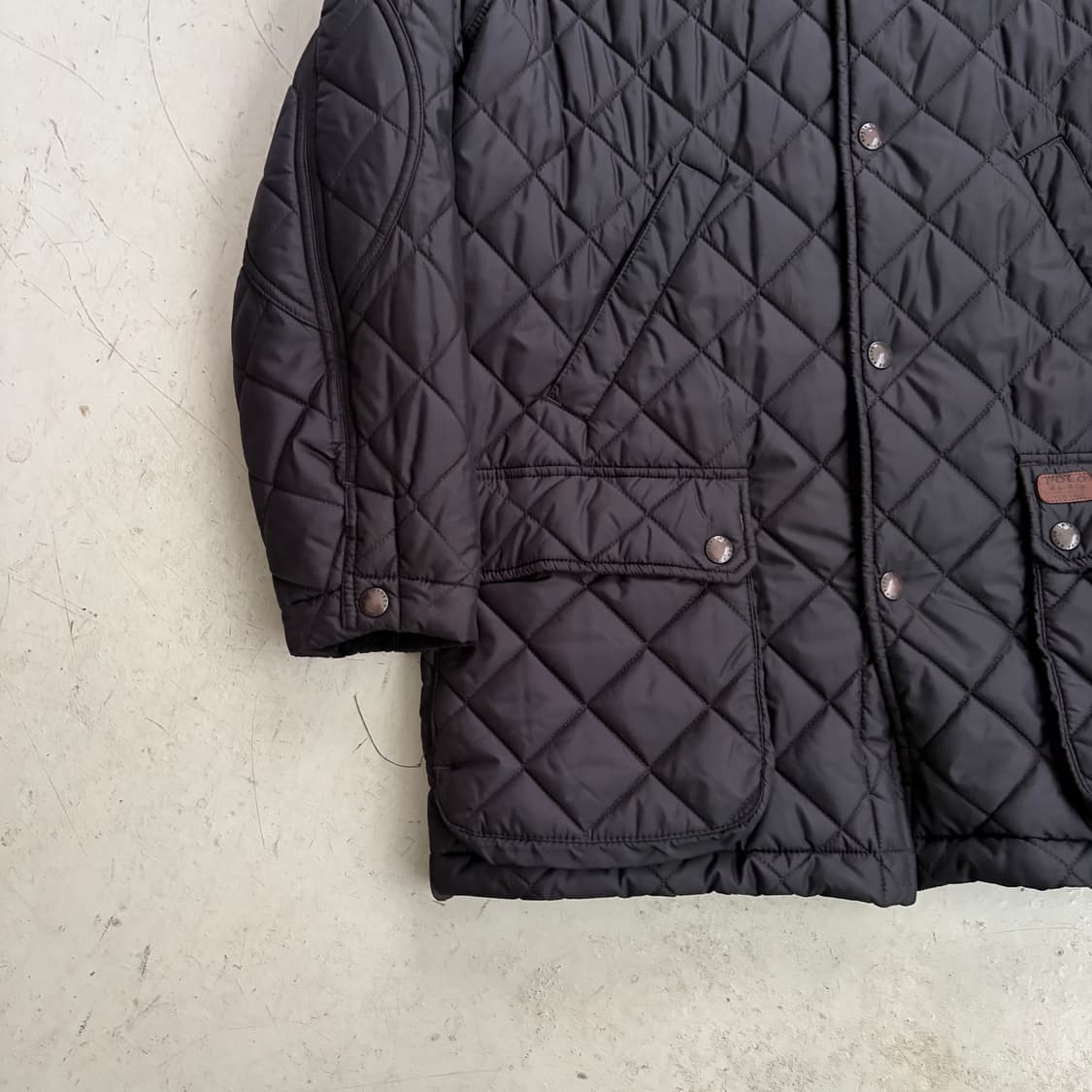 90s 폴로 랄프로렌 빈티지 퀄팅 자켓 M 상품이미지3