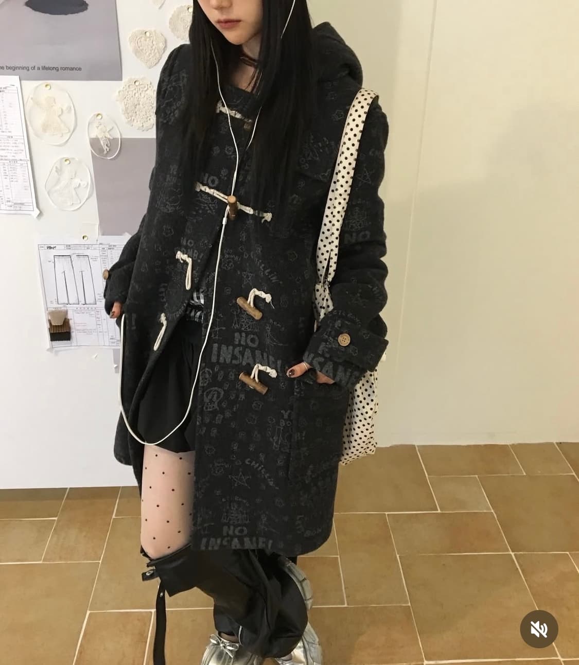 히스테릭 글래머 떡볶이 코트 상품이미지7