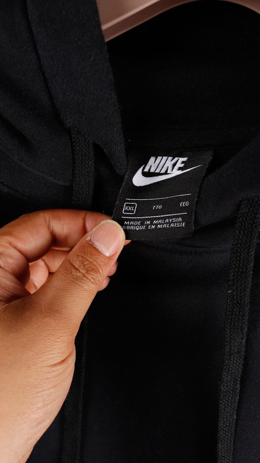 나이키 블랙워치 블랙 후드티 상품이미지2