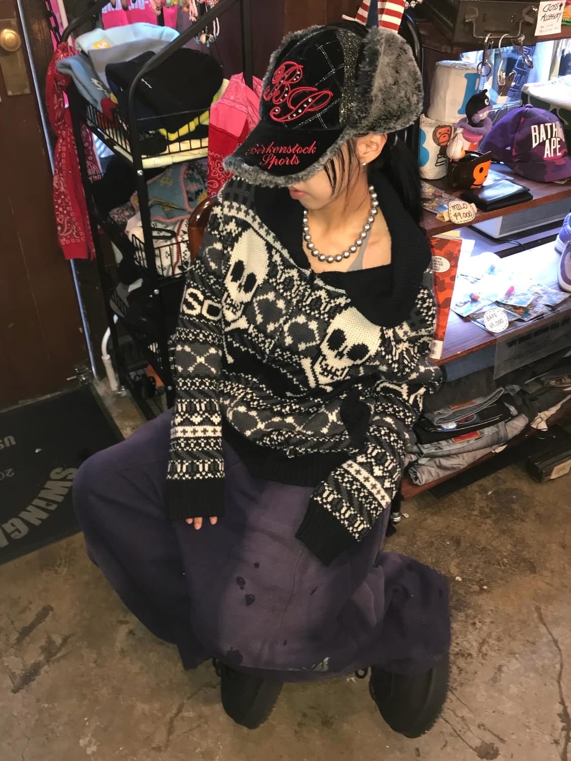 Vanson Skull Cowichan 상품이미지1