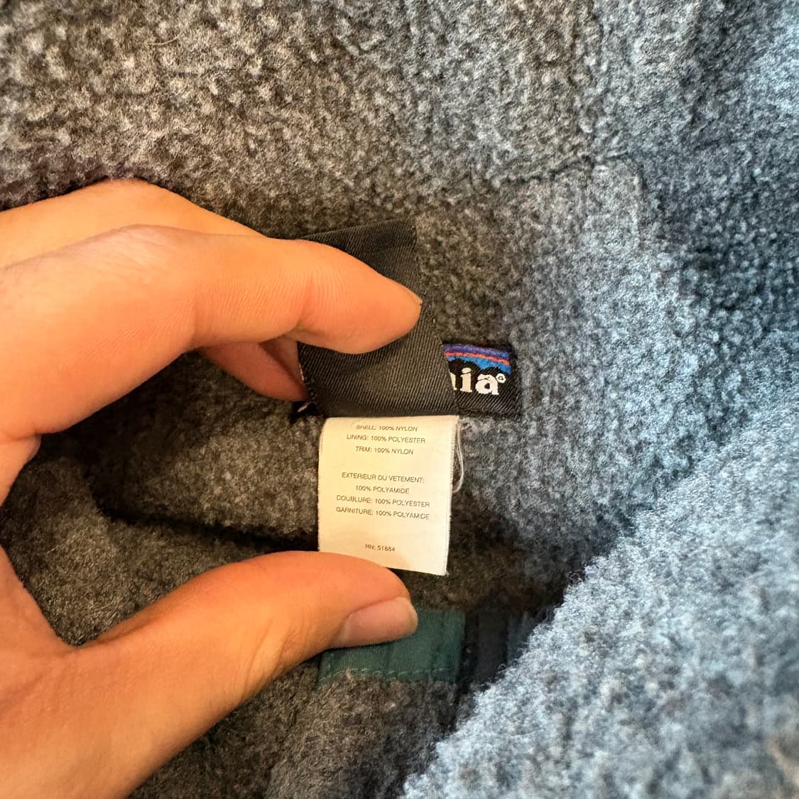 90s 90년대 생산 파타고니아 쉘드 베스트 자켓 상품이미지7