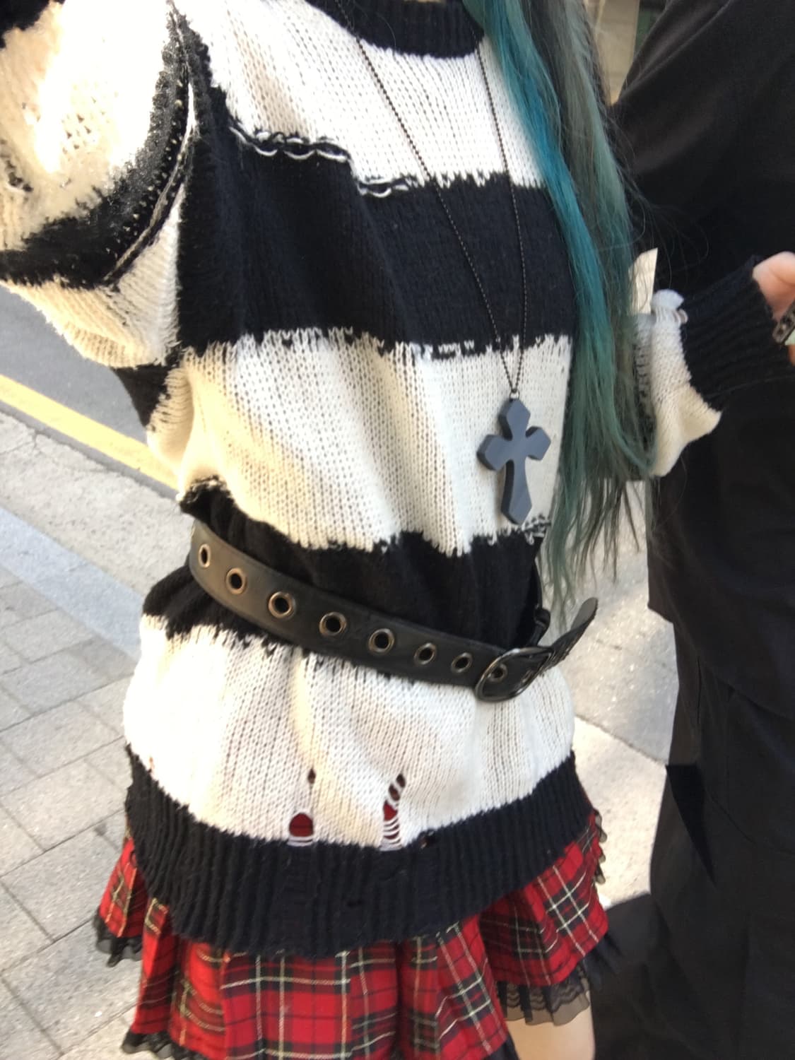 Punk Stripe Knit 상품이미지1