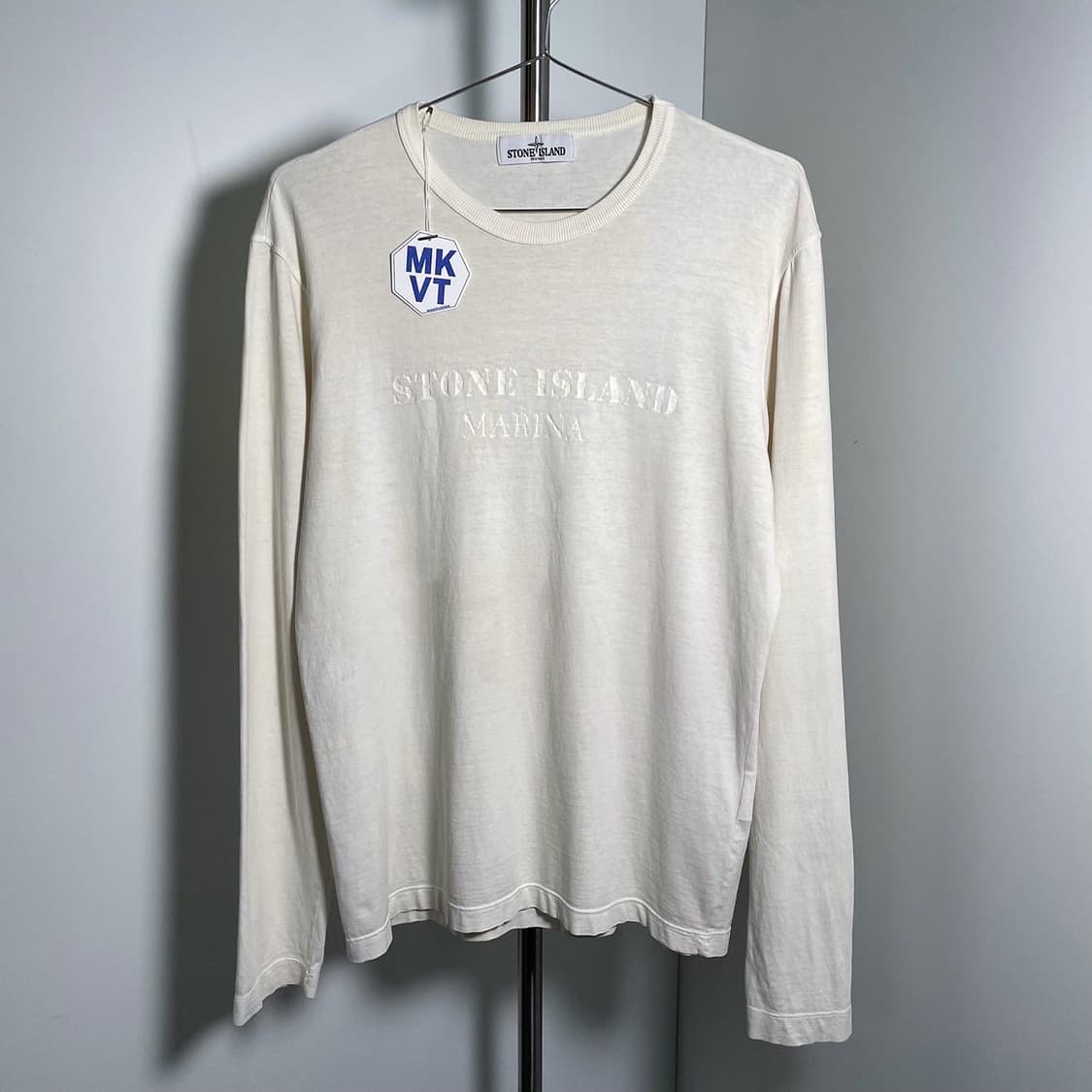 스톤아일랜드 MARINA 스펠아웃 나염 롱슬리브 상품이미지1