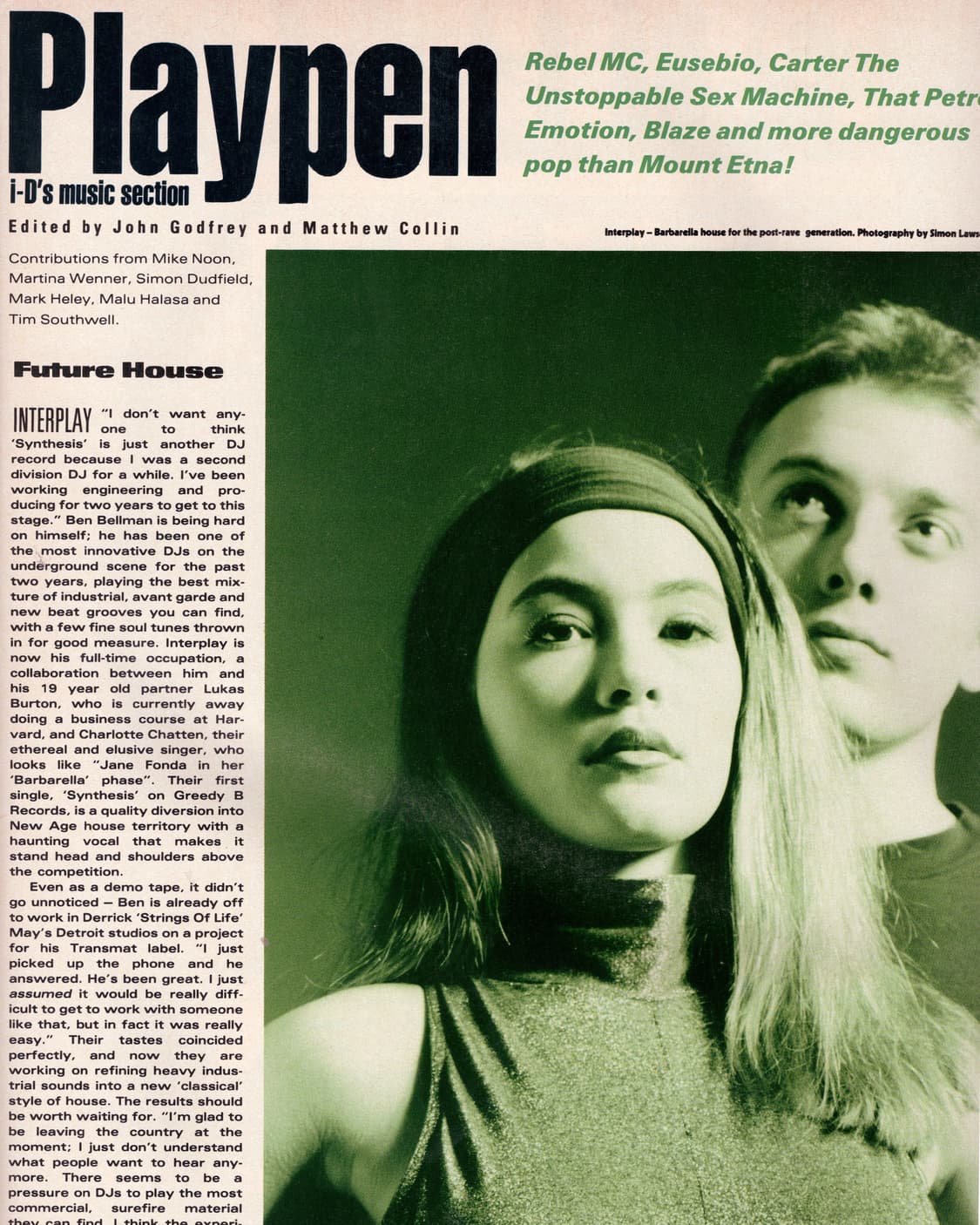 i-D No.80 May 1990 "The Dangerous Issue" 상품이미지8