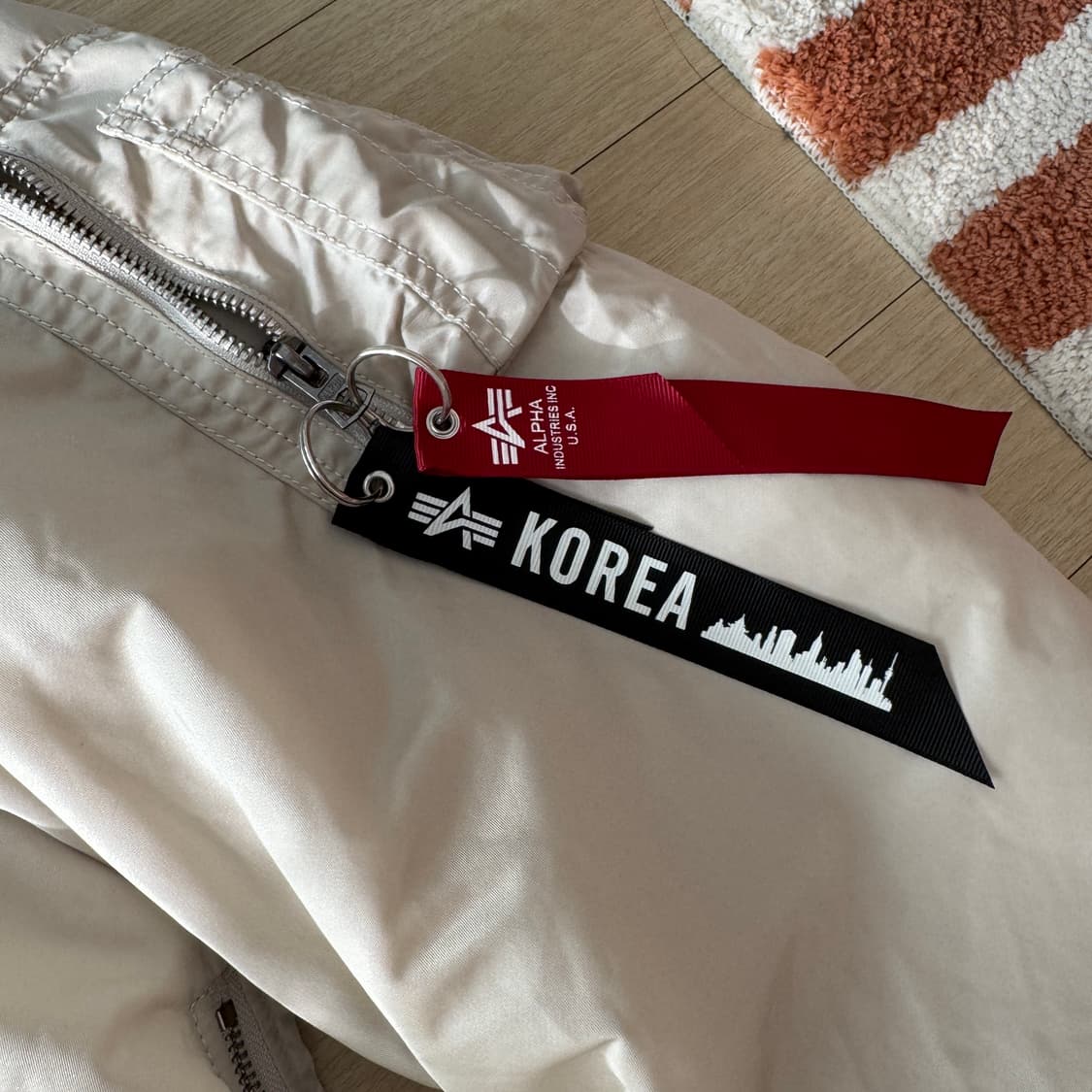 알파인더스트리 MA1 아이보리 M 상품이미지3