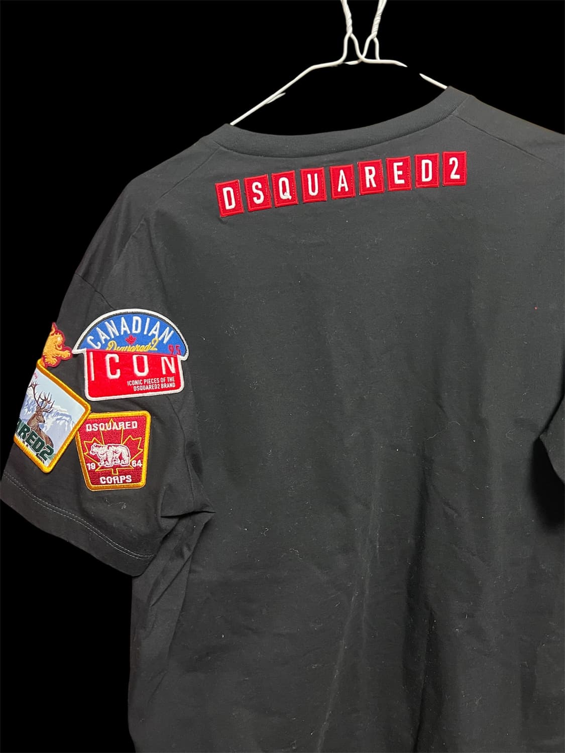 디스퀘어드 멀티패치 티셔츠 상품이미지3