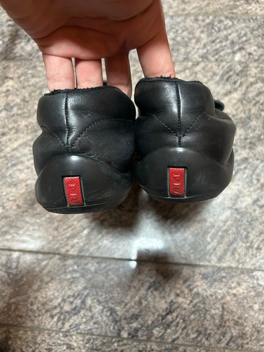 프라다 스포츠 스티치 로퍼 상품이미지5