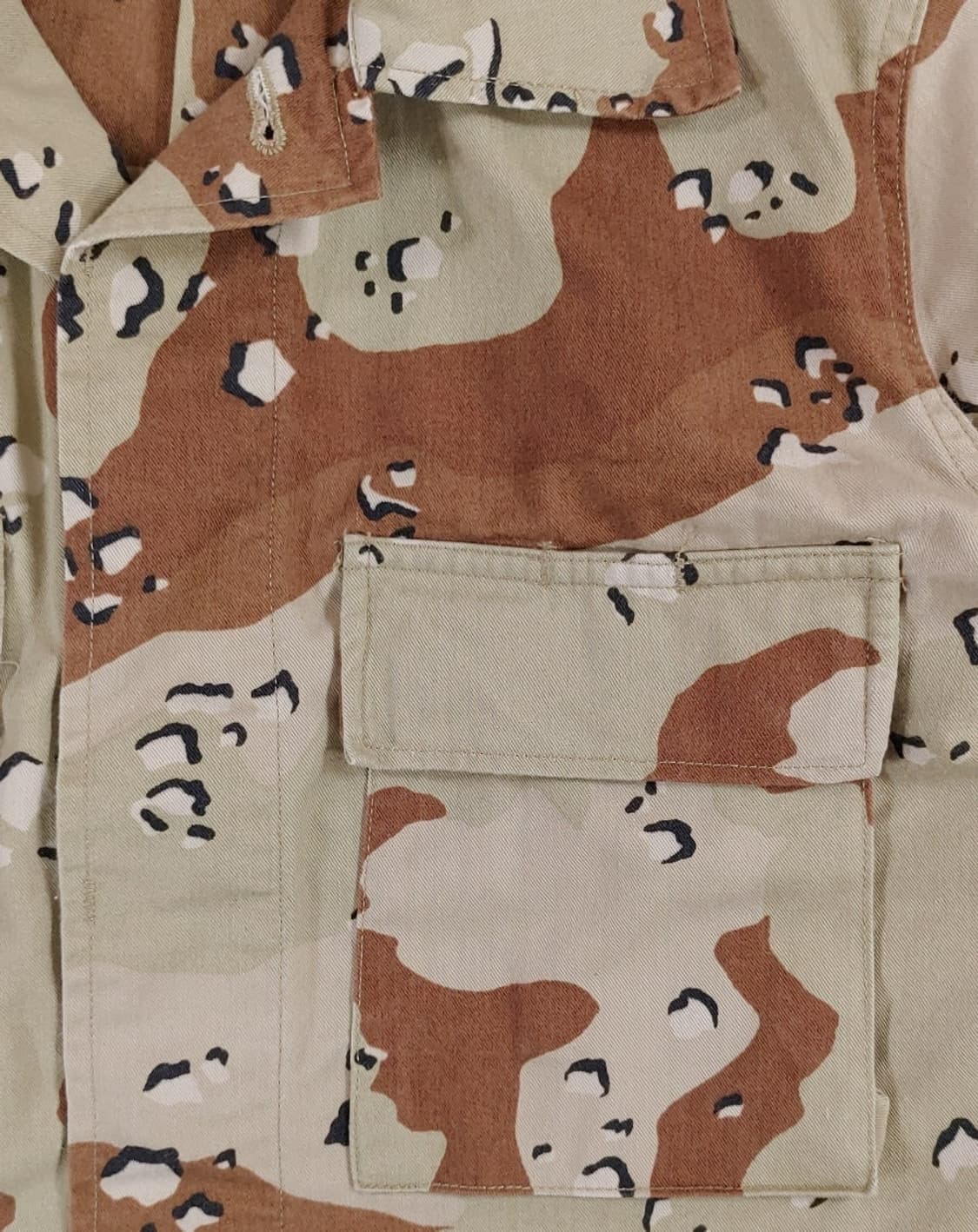80년대 미군 사막6색 BDU 셔츠 XS-R 상품이미지3