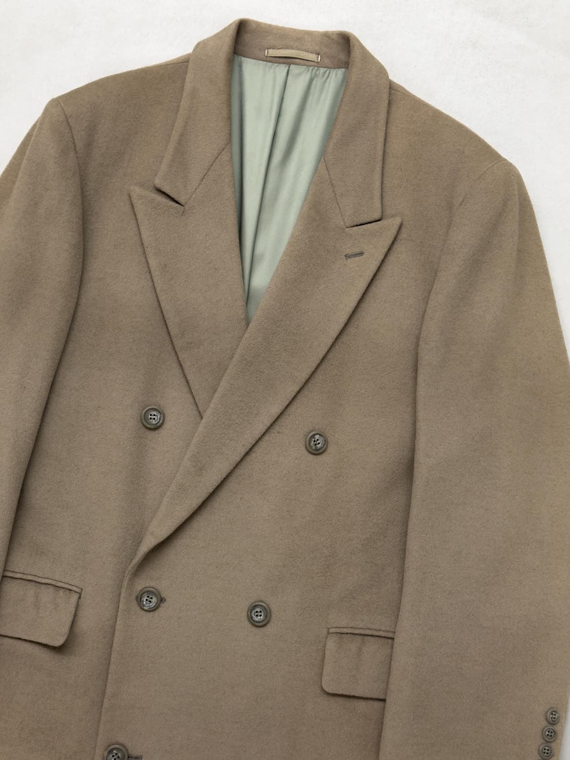 캐시미어 더블 코트 상품이미지2