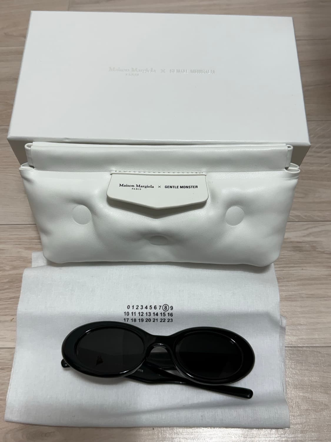 메종 젠몬 콜라보 선글라스 판매합니다 상품이미지1