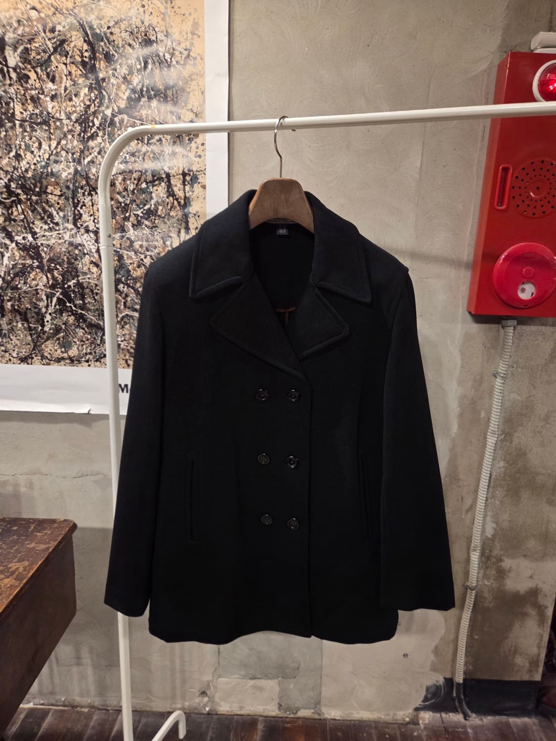 90'S 아르마니진 피코트 상품이미지4