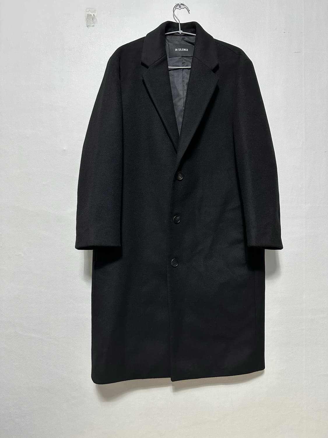 인사일런스 캐시미어블랜드 싱글코트 상품이미지1