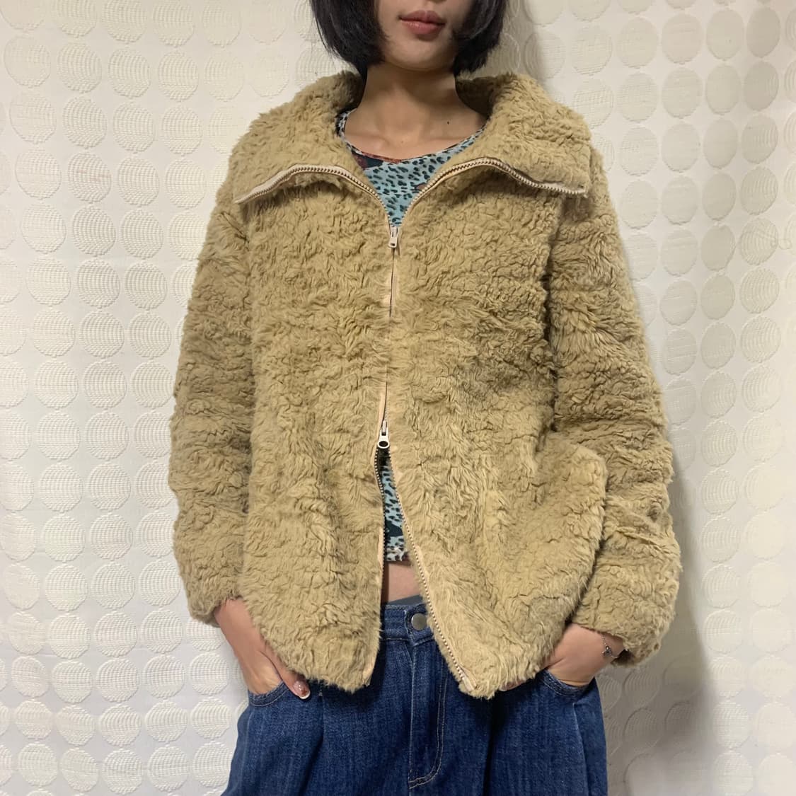 TSUMORI CHISATO 퍼 자켓 상품이미지3