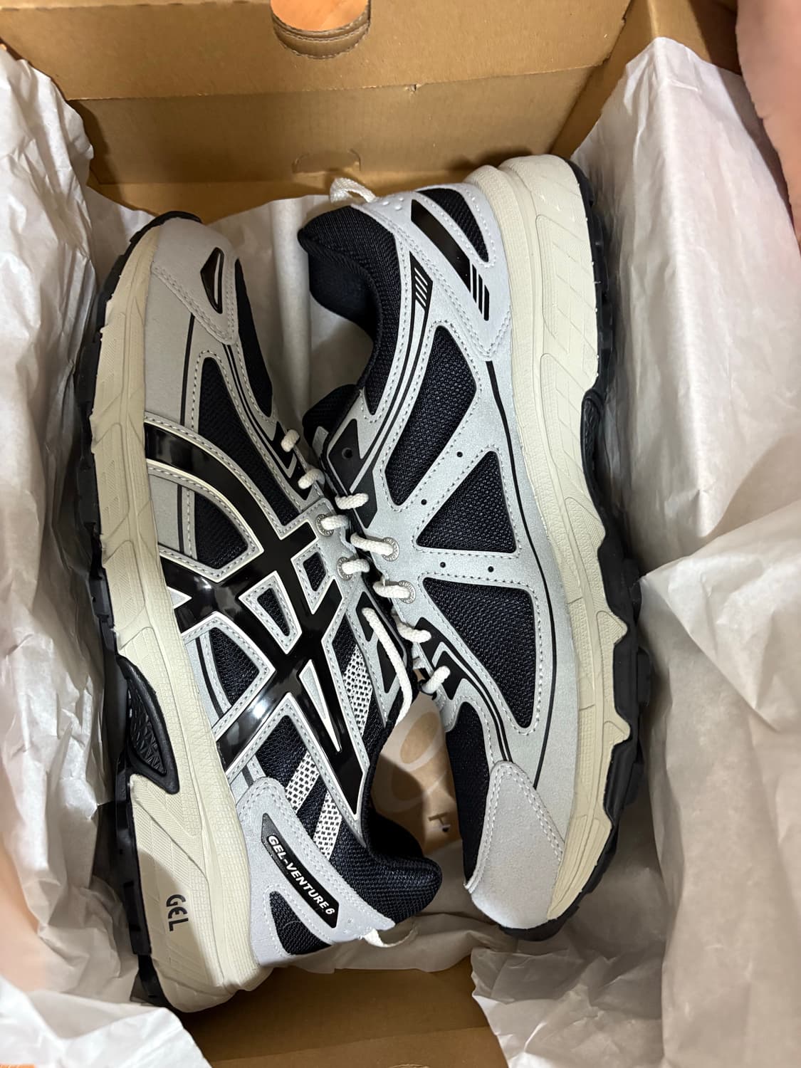 아식스 젤 벤쳐6 블랙/블랙 상품이미지5