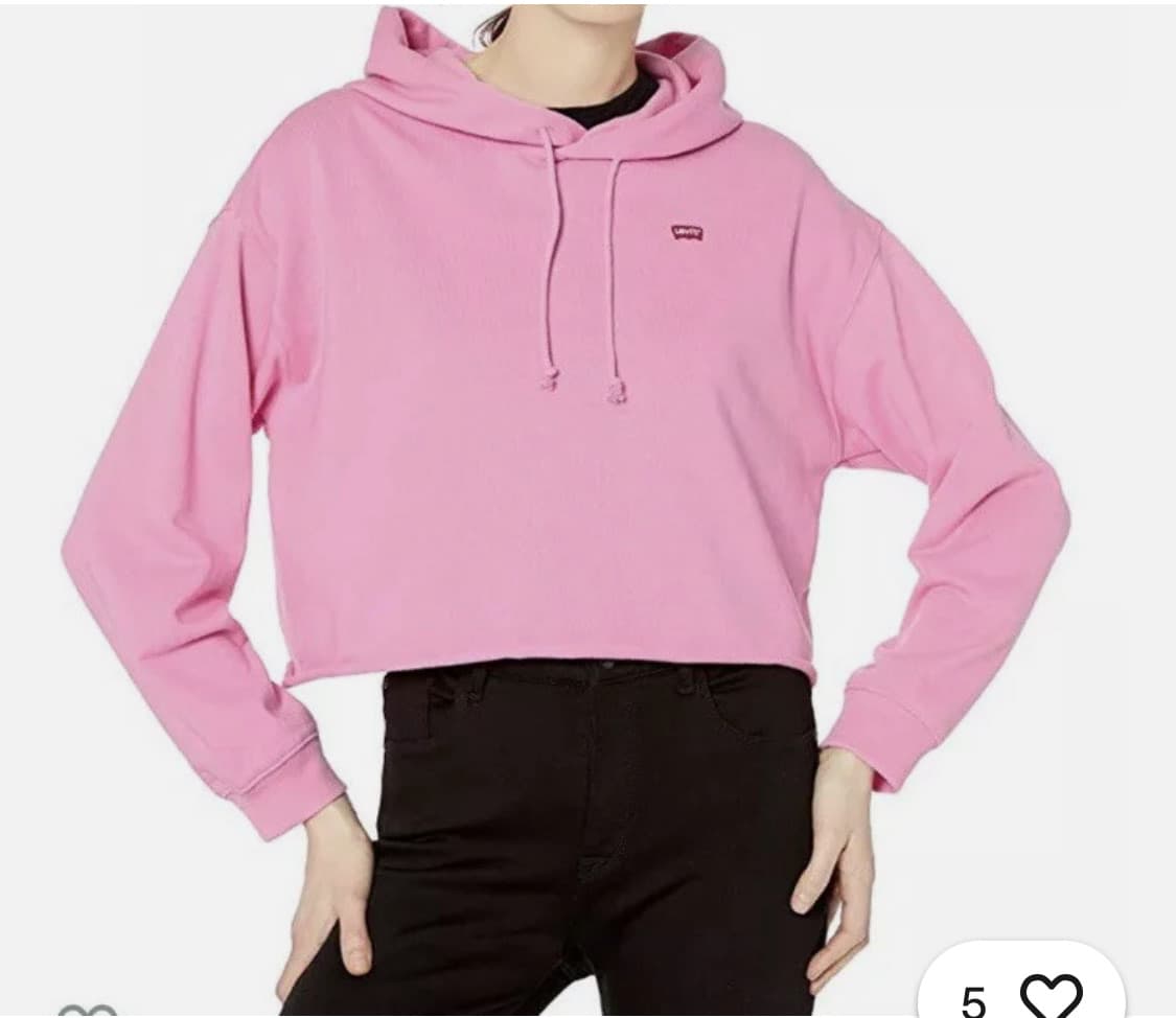 리바이스 Cinched Hoodie 핑크후드(새상품) 상품이미지1