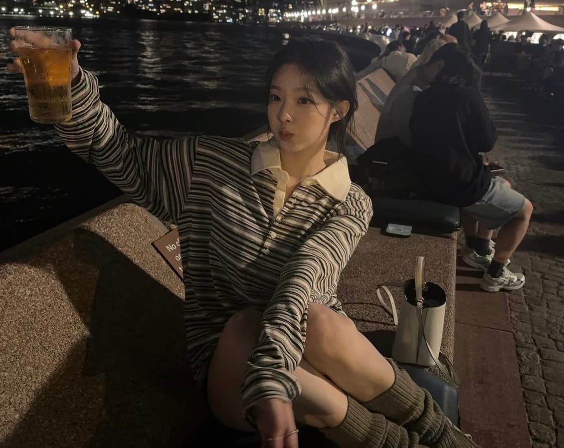 남서연착용)yue project 유프로젝트 픽시 카라 니트 티 상품이미지2