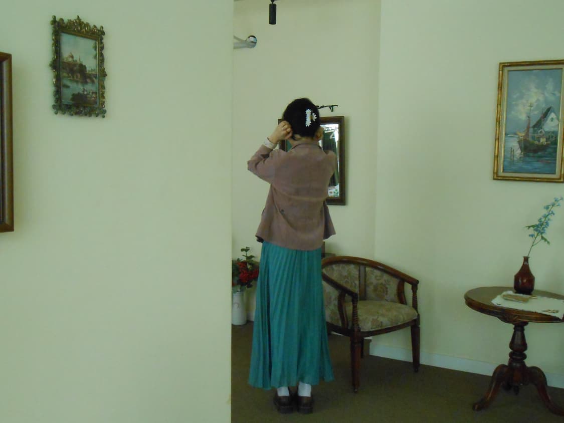 더스티 핑크 스웨이드 자켓 상품이미지5