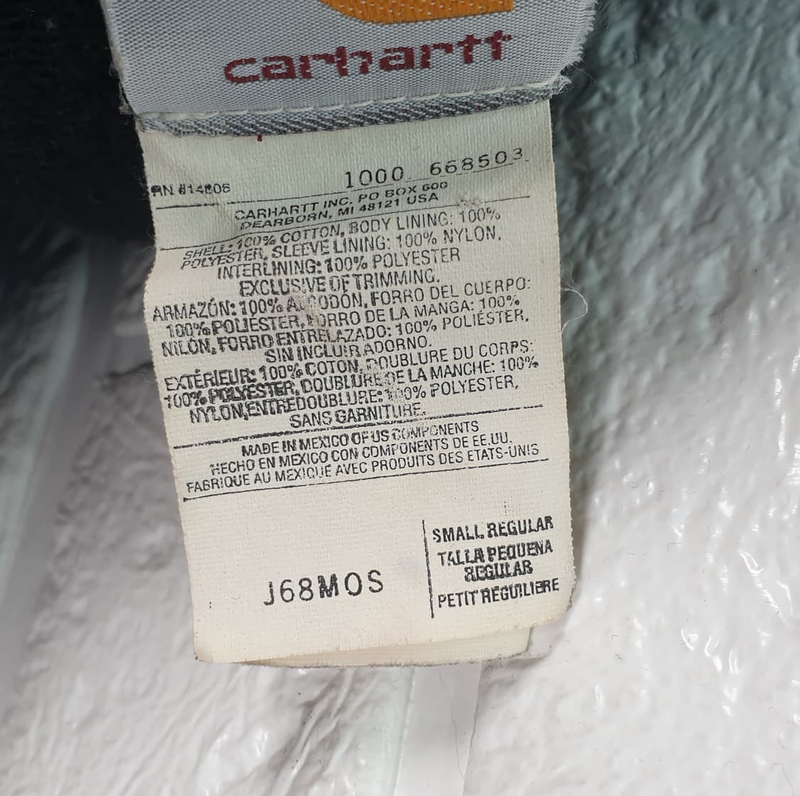 [95]칼하트 빈티지 J68 모스그린 자켓 상품이미지5