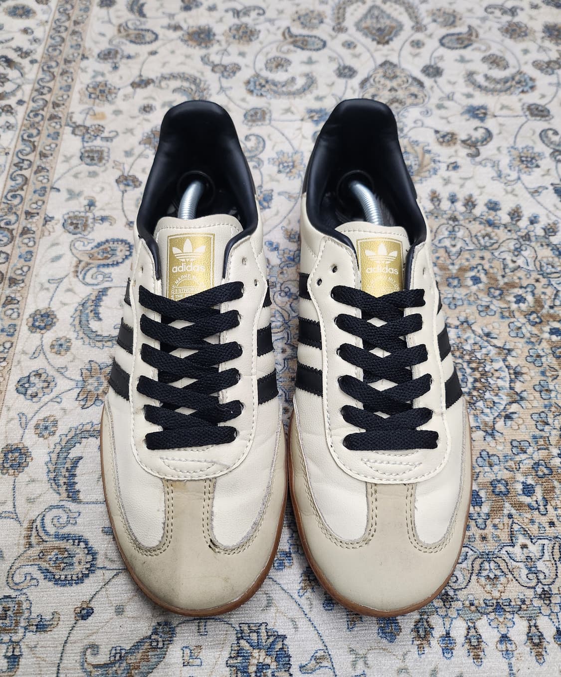 아디다스 OG 삼바 크림 화이트 코어블랙 245mm 상품이미지1